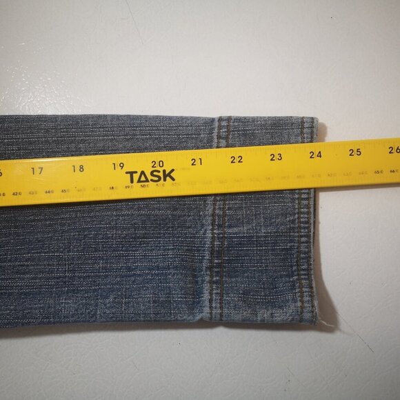 Anne Taylor Loft Ladies Size 6 Medium Wash Button Front Jean Jacket - Picture 11 of 12